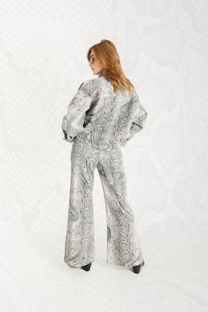 JEANS WIDE LEG SNAKE 8013