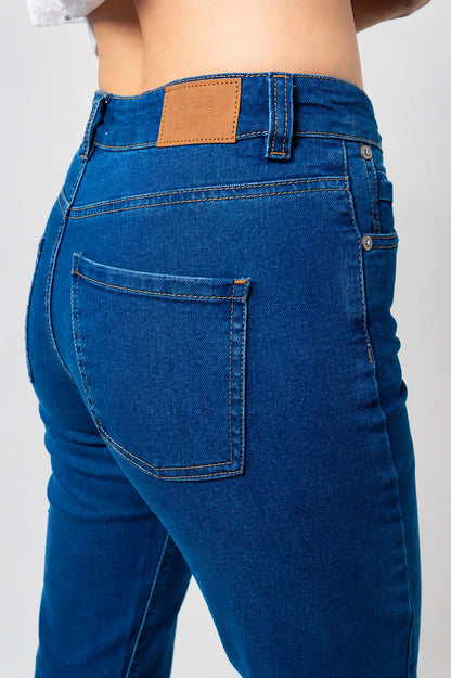 JEANS FLARE SLIT G-M 8354
