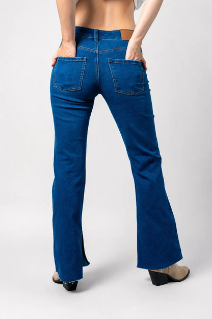 JEANS FLARE SLIT G-M 8354