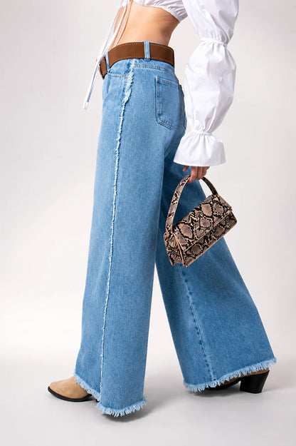 JEANS WIDE LEG G-M 7626