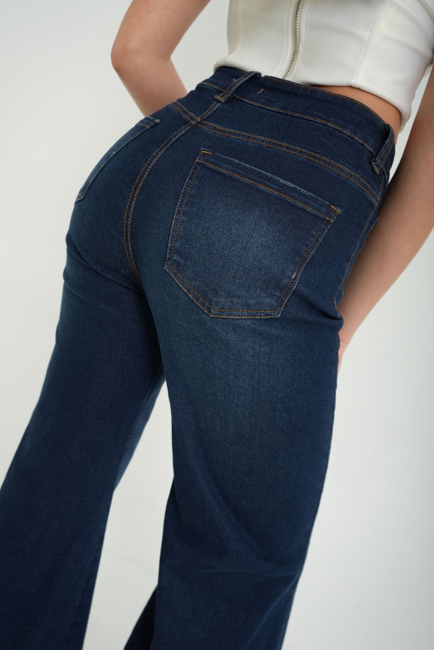 JEAN WIDE LEG GINI TWO
