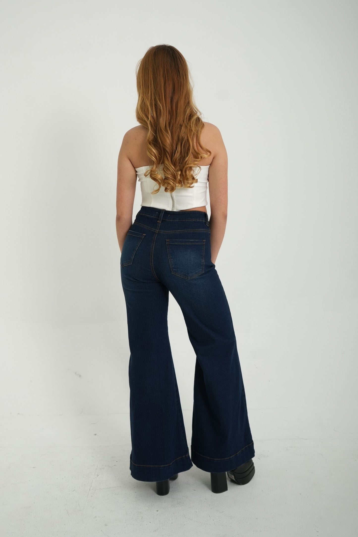 JEAN WIDE LEG GINI TWO