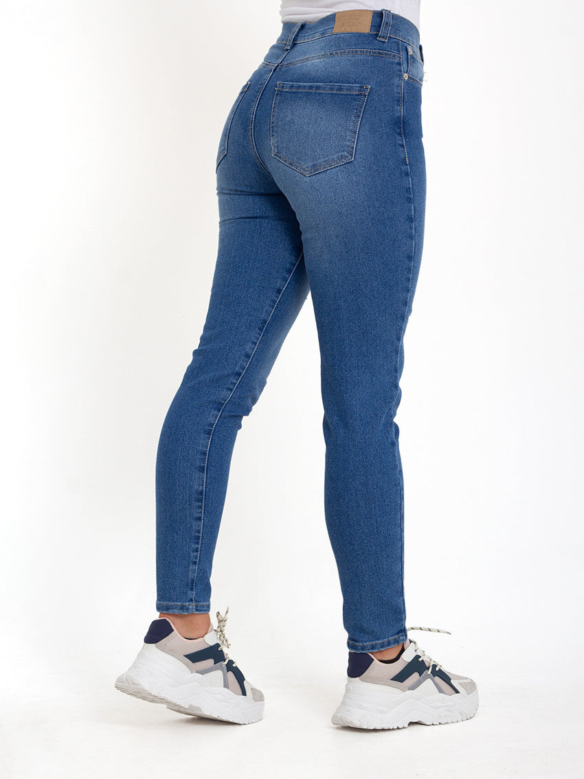 JEAN SKINNY PAULA AZUL CLARO