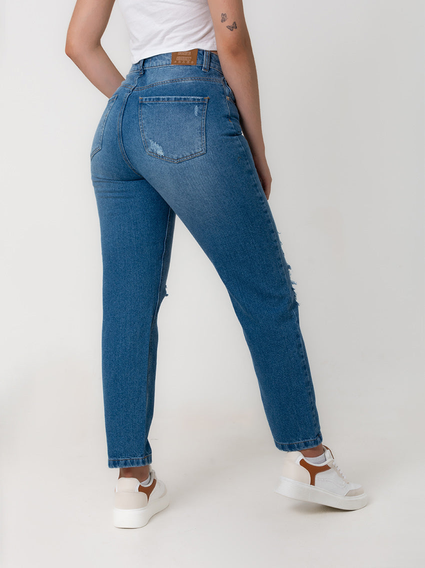 JEAN MOMFIT VIOLET