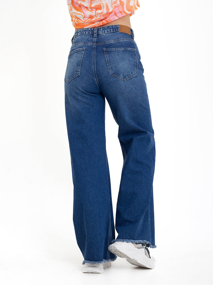 JEAN WIDE LEG VERONIKA AZUL MEDIO
