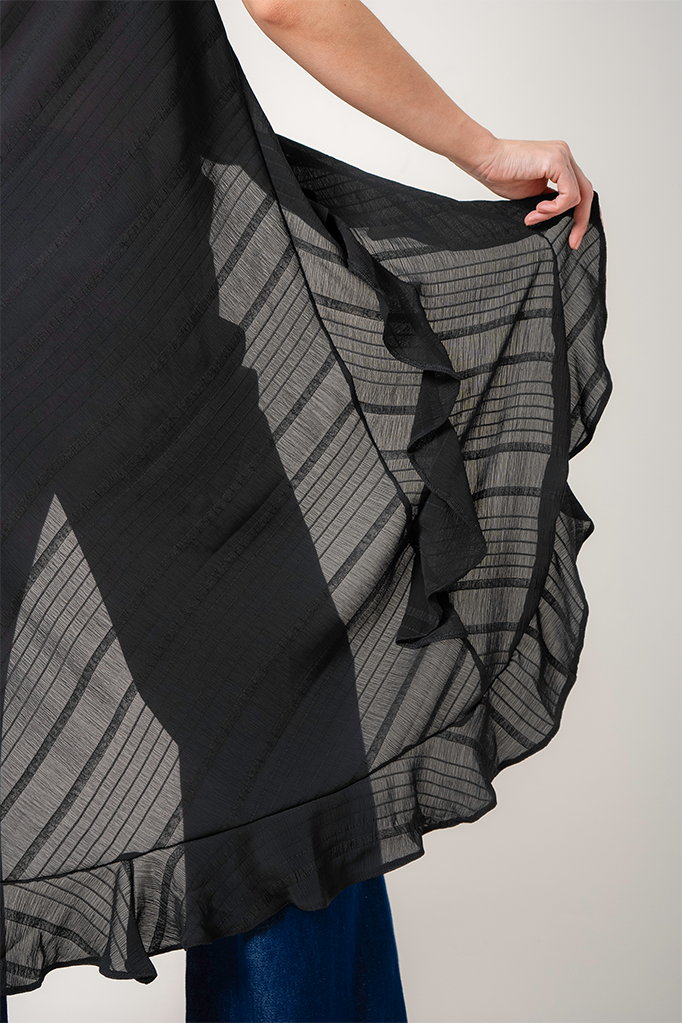 KIMONO LARGO VOLANTES G-C 8488