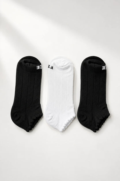 PACK X3 MEDIAS TOBILLERA MOTIVO 9663