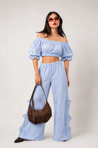 PANTALON BORDADO E-C 8231.