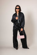 PANTALON CARGO SATIN R-F 8402