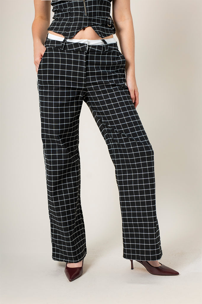 PANTALÓN DOBLE PRETINA VESTIR B-F 7950.