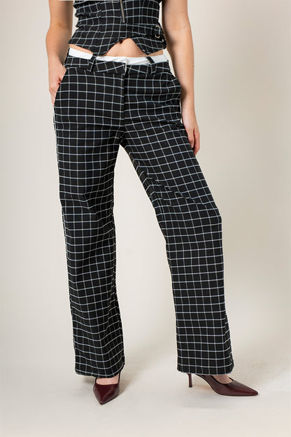 PANTALÓN DOBLE PRETINA VESTIR B-F 7950.