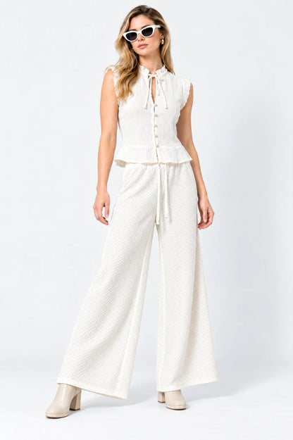 PANTALON EFECTO CROCHET G-C 10013