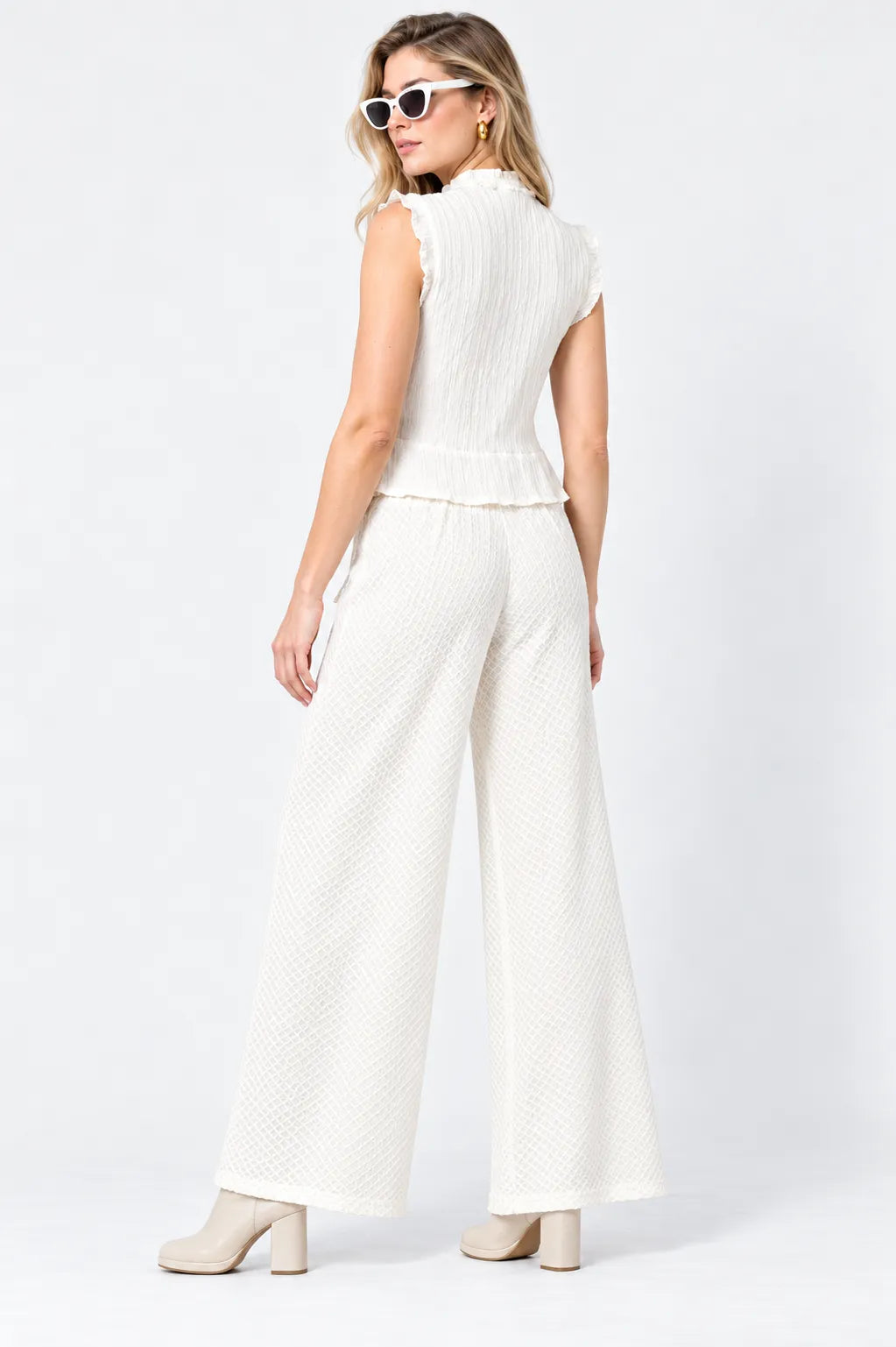 PANTALON EFECTO CROCHET G-C 10013