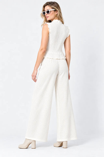 PANTALON EFECTO CROCHET G-C 10013
