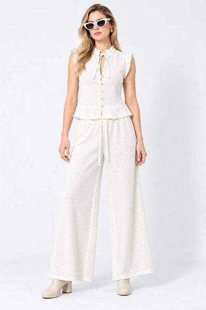 PANTALON EFECTO CROCHET G-C 10013