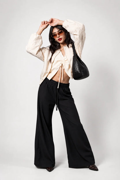 PANTALON FLUIDO ABERTURA G-M 9137