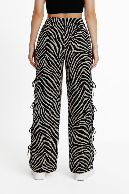 PANTALON FLUIDO LACE UP 6673