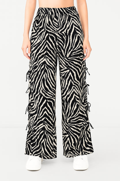 PANTALON FLUIDO LACE UP 6673