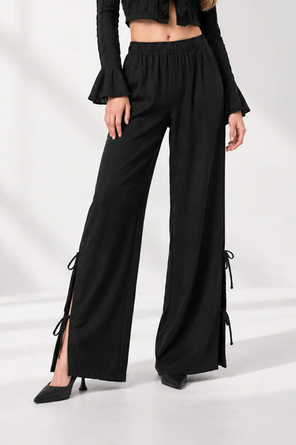 PANTALON FLUIDO LACE UP G-C 7255