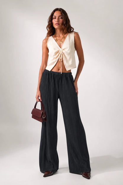 PANTALON FLUIDO TEXTURA B-C 8241
