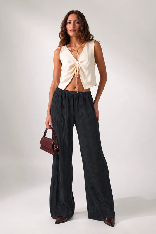PANTALON FLUIDO TEXTURA B-C 8241