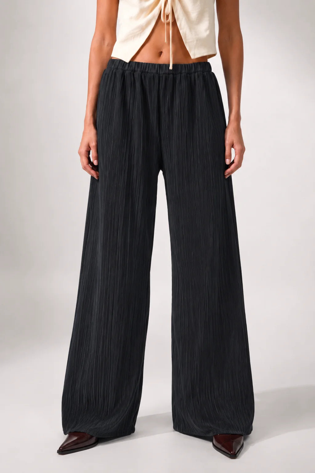 PANTALON FLUIDO TEXTURA B-C 8241