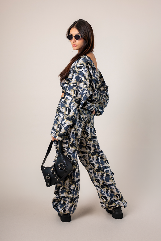 PANTALON PARACHUTE CARGO R-M 9115.
