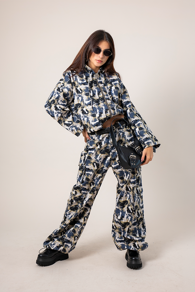 PANTALON PARACHUTE CARGO R-M 9115.