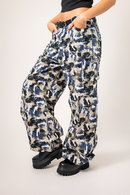PANTALON PARACHUTE CARGO R-M 9115.