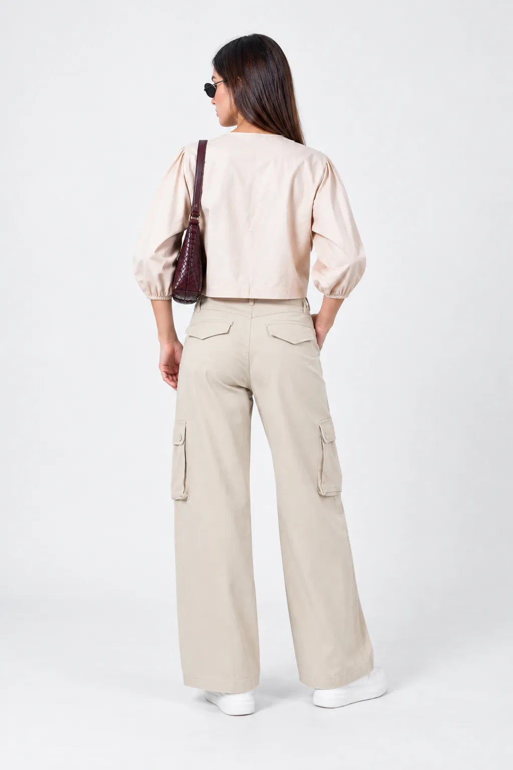 PANTALON STRAIGHT CARGO AJUSTABLE SHARIK