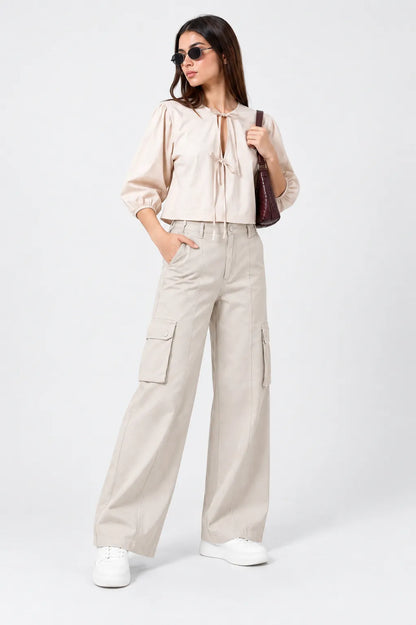 PANTALON STRAIGHT CARGO AJUSTABLE SHARIK