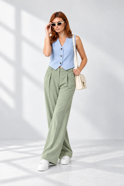 BH PANTALON TIRO ALTO VESTIR 7540