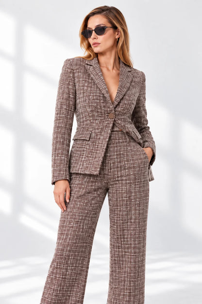 PANTALON TWEED B-F 8180