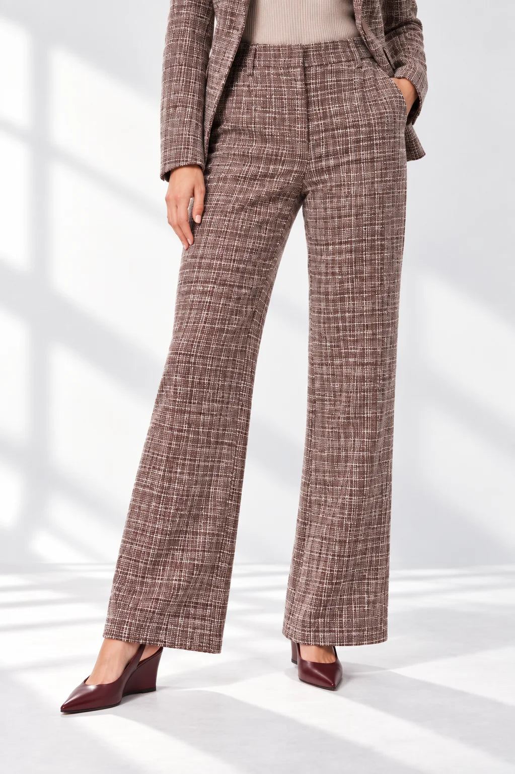 PANTALON TWEED B-F 8180