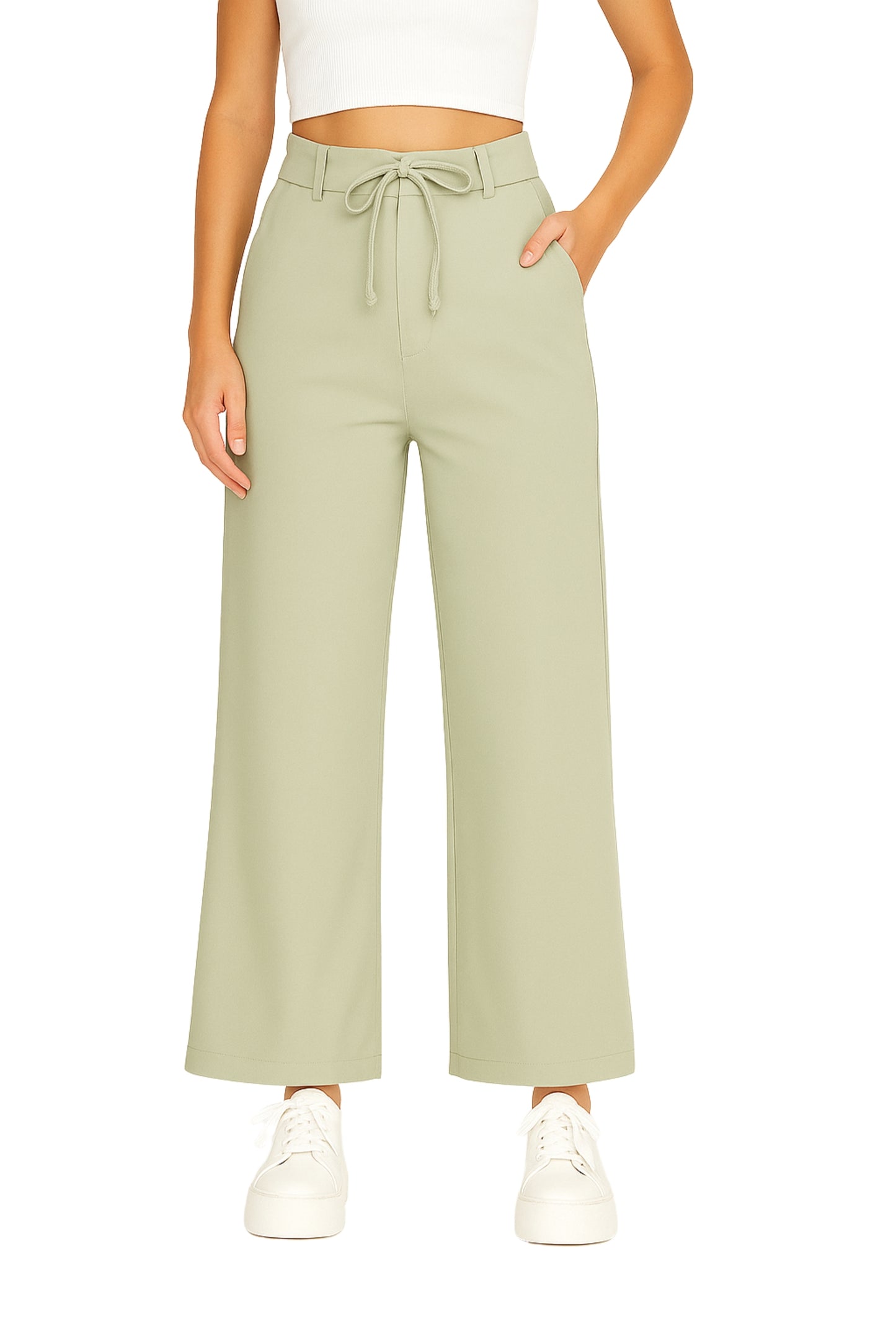 PANTALON VESTIR CINTURA AJUSTABLE BESSIE