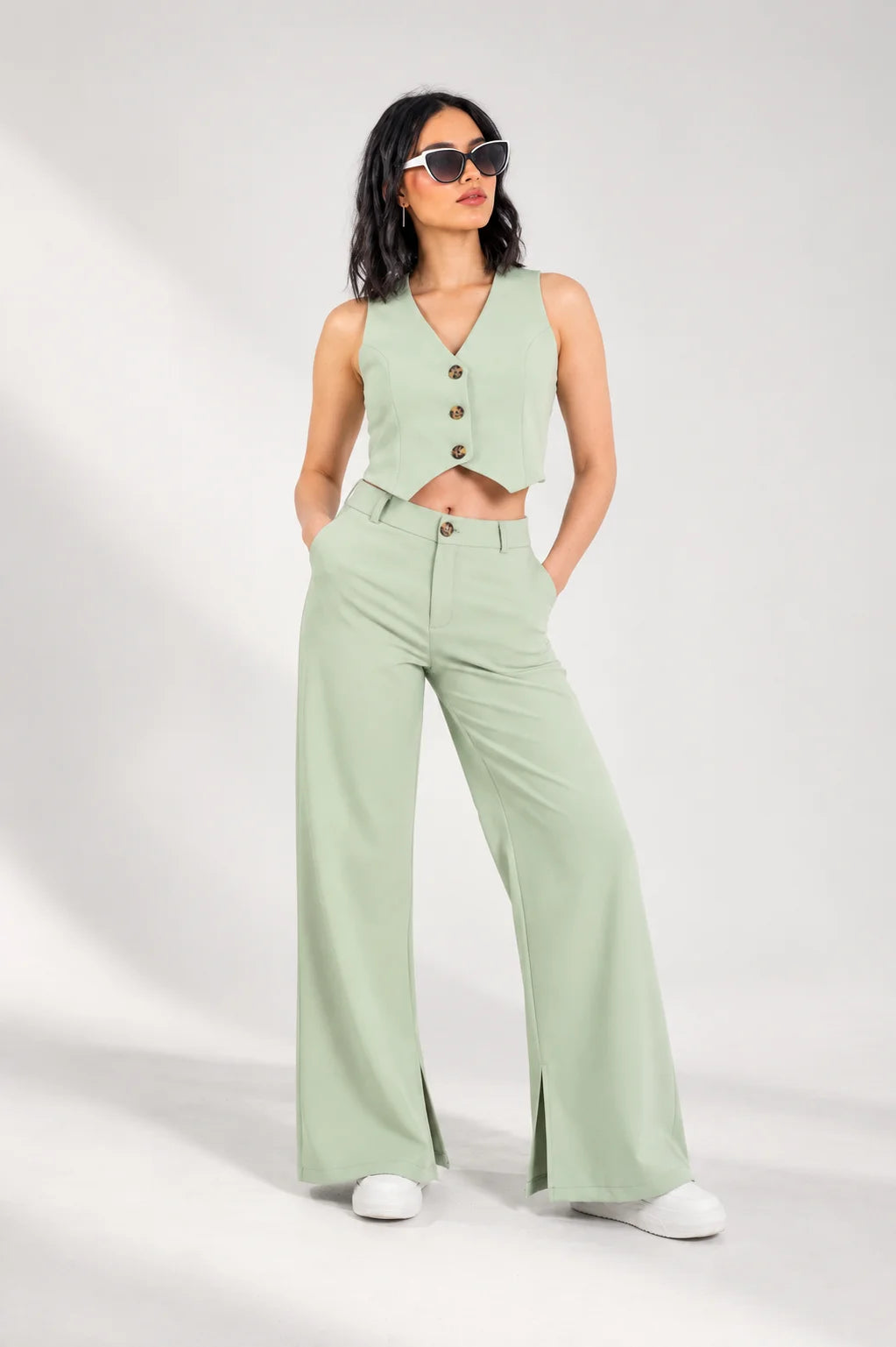 PANTALON VESTIR SLIT 7196
