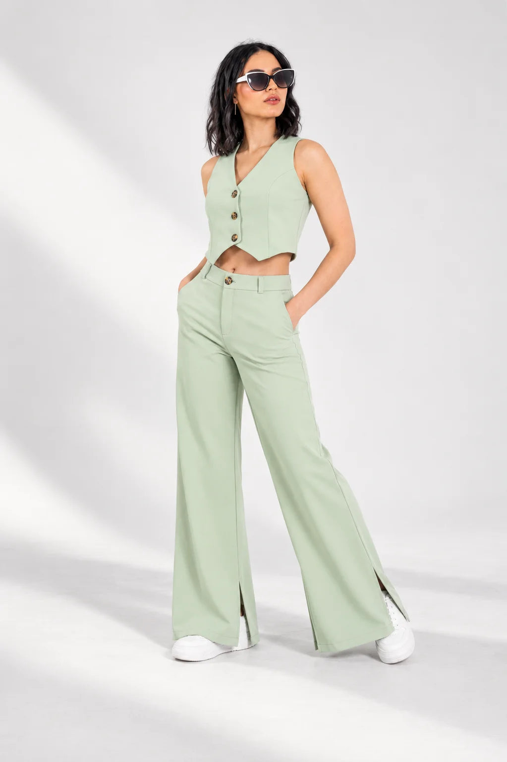 PANTALON VESTIR SLIT 7196