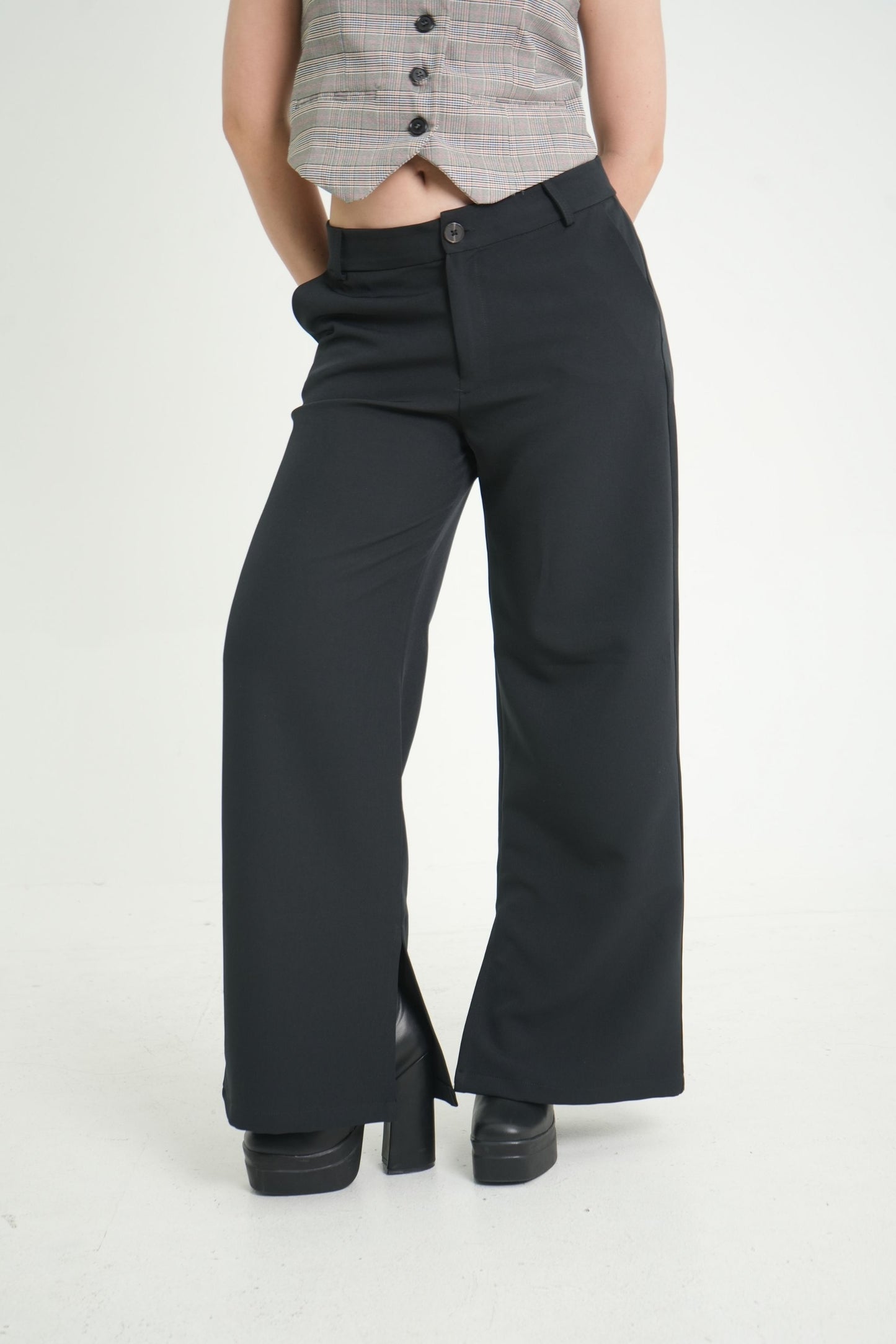PANTALON VESTIR SLIT 7196