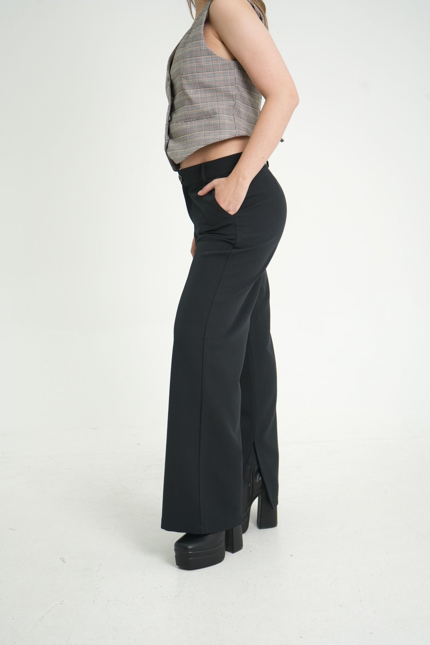 PANTALON VESTIR SLIT 7196