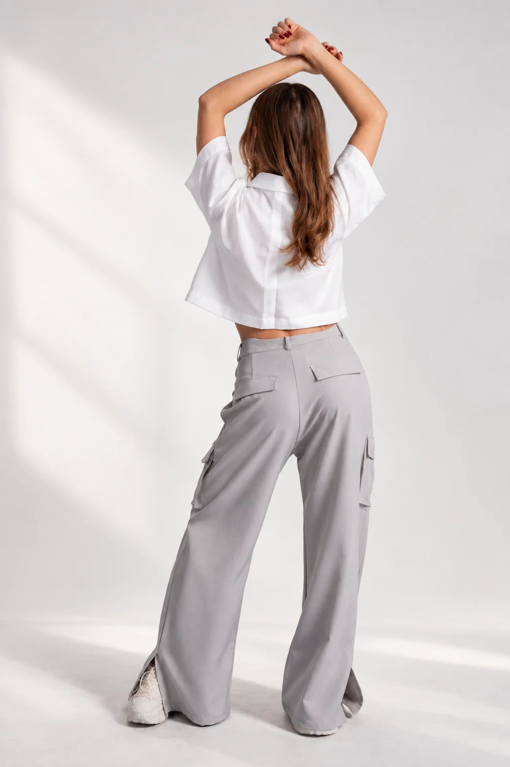 PANTALON WIDE LEG CARGO 7373