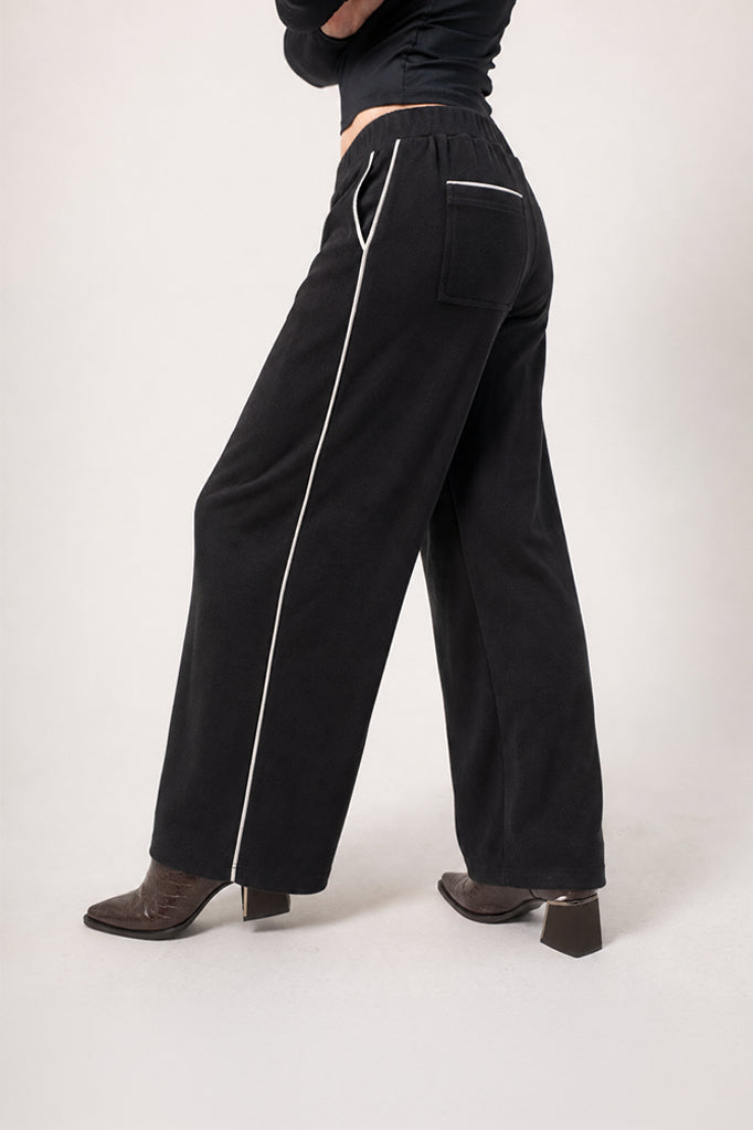 PANTALON WIDE LEG CONTRASTE B-M 8172.