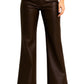 PANTALON WIDE LEG EFECTO PIEL 7302