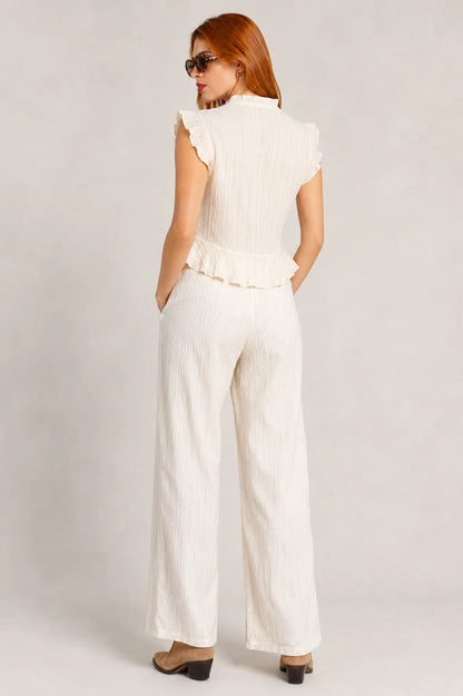 PANTALON WIDE LEG  FLUIDO G - C 8709