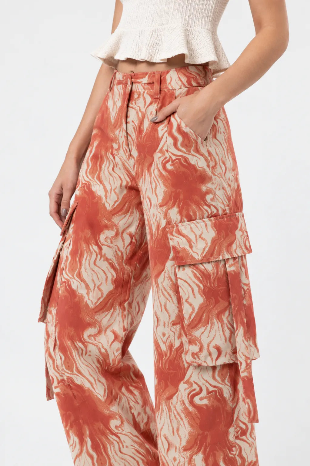PANTALON WIDE LEG FLUIDO 6894