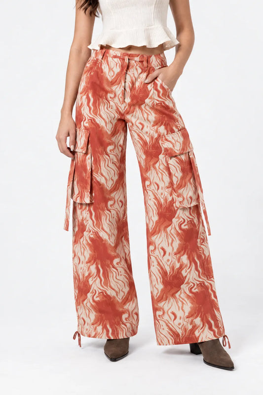PANTALON WIDE LEG FLUIDO 6894