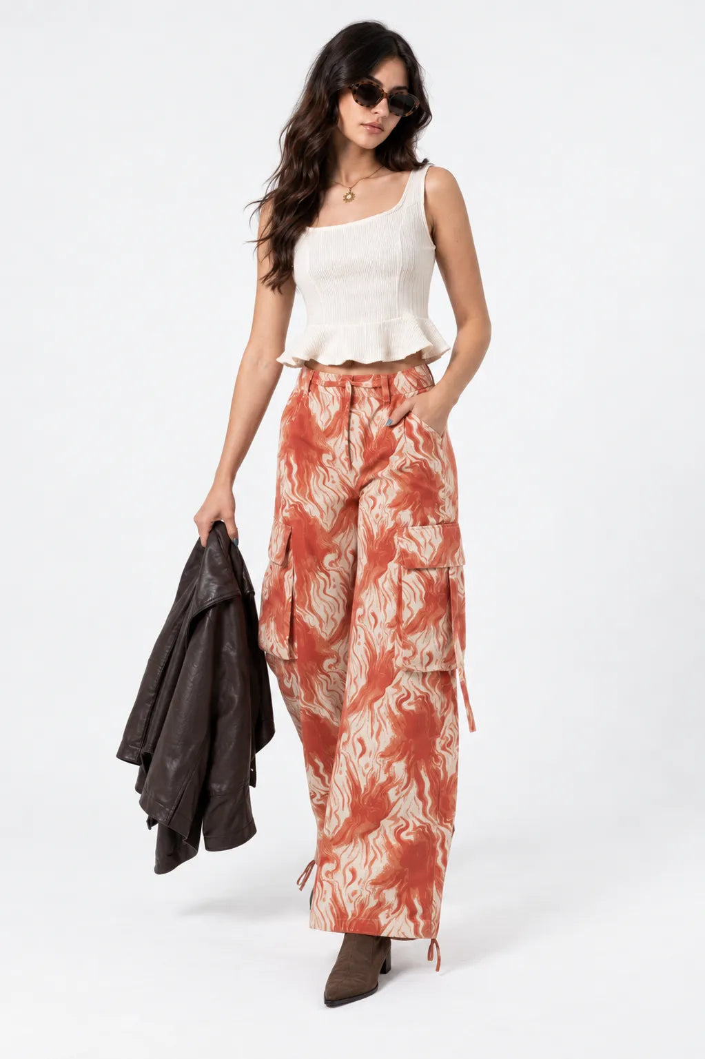 PANTALON WIDE LEG FLUIDO 6894