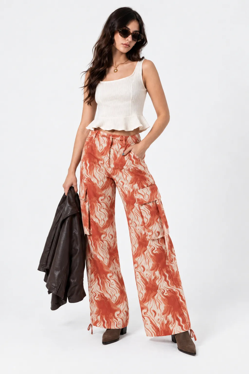 PANTALON WIDE LEG FLUIDO 6894