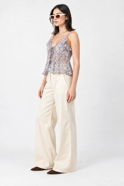 PANTALON WIDE LEG LINO B-C 8084