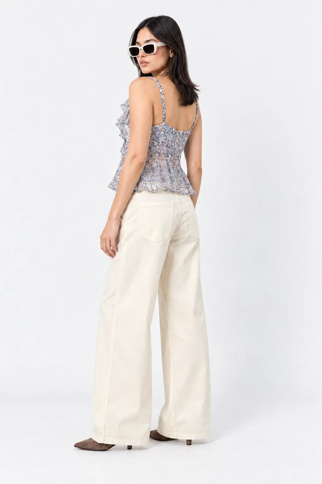 PANTALON WIDE LEG LINO B-C 8084