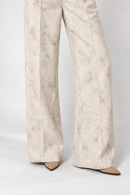 PANTALON WIDE LEG LINO B-C 9144